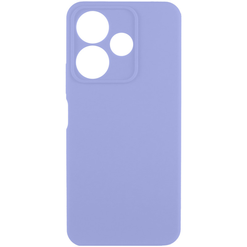 Чехол Silicone Cover Lakshmi Full Camera (AA) для Xiaomi Redmi 13 4G / Poco M6 4G (Сиреневый / Dasheen)