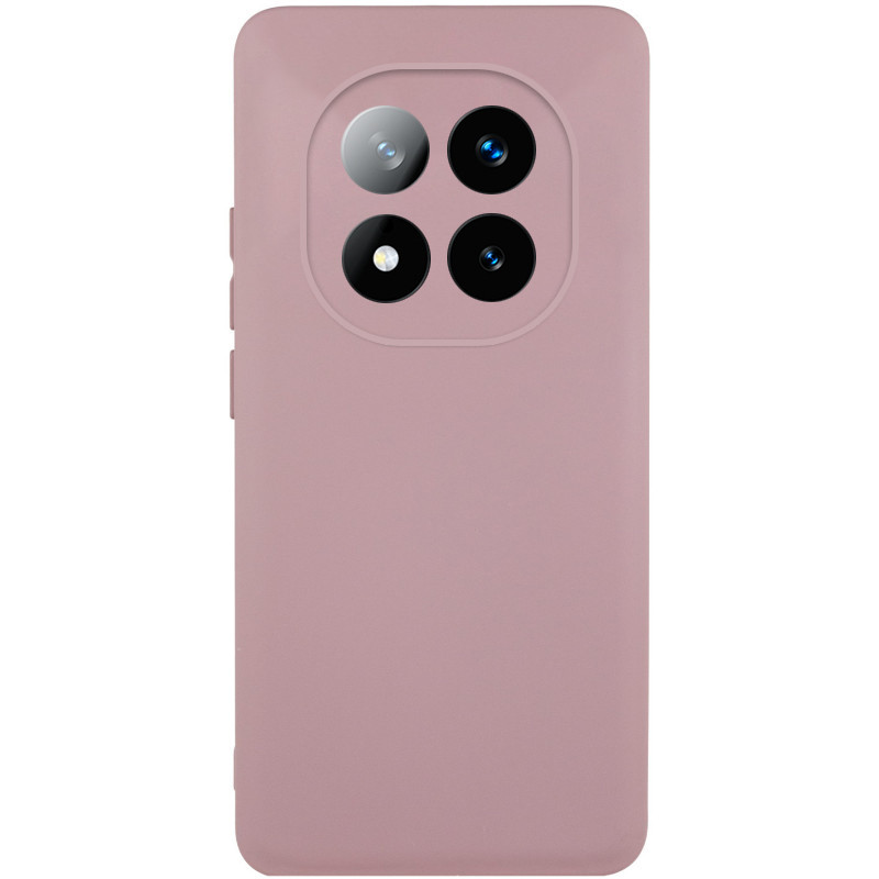 Чехол Silicone Cover Lakshmi Full Camera (AA) для Xiaomi Redmi Note 14 Pro+ 5G (Розовый / Pink Sand)
