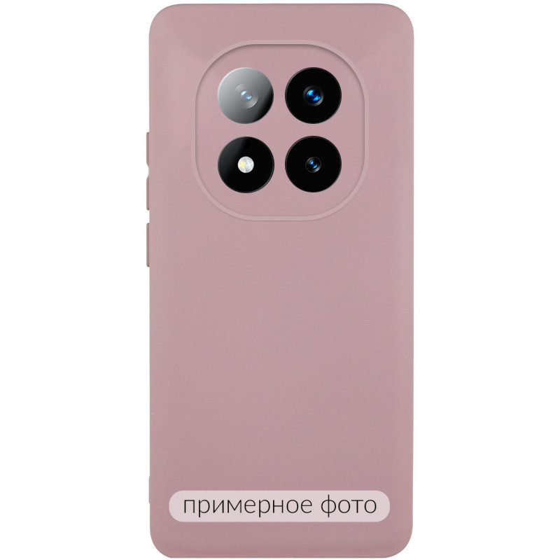 Чехол Silicone Cover Lakshmi Full Camera (AA) для Xiaomi Redmi A5 / Poco C71 (Розовый / Pink Sand)
