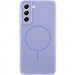 Чехол Silicone Cover Lakshmi Full Camera (AA) with Magnetic Fit для Samsung Galaxy S21 FE (Сиреневый / Dasheen)