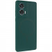 Чехол Silicone Cover Lakshmi Full Camera (AA) with Magnetic Fit для Motorola Edge 50 Fusion (Зеленый / Dark green)