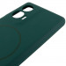 Чехол Silicone Cover Lakshmi Full Camera (AA) with Magnetic Fit для Motorola Edge 50 Fusion (Зеленый / Dark green) в магазине vchehle.ua