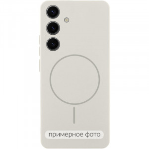 Чехол Silicone Cover Lakshmi Full Camera (AA) with Magnetic Fit для Samsung Galaxy S25 Edge