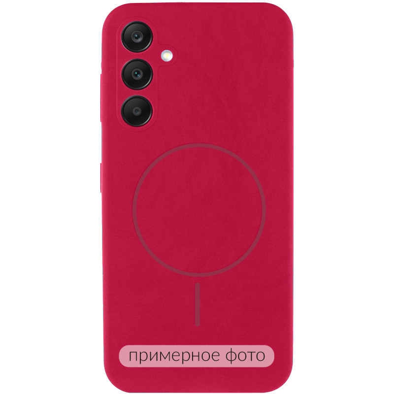 Чохол Silicone Cover Lakshmi Full Camera (AA) with Magnetic Fit на Samsung Galaxy S25 Edge (Червоний / Rose Red)