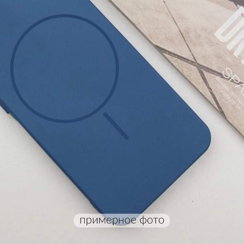 Фото Чохол Silicone Cover Lakshmi Full Camera (AA) with Magnetic Fit на Samsung Galaxy S25 Edge (Синій / Navy Blue) на vchehle.ua