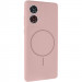 Чехол Silicone Cover Lakshmi Full Camera (AA) with Magnetic Fit для Motorola Edge 50 Fusion (Розовый / Pink Sand)