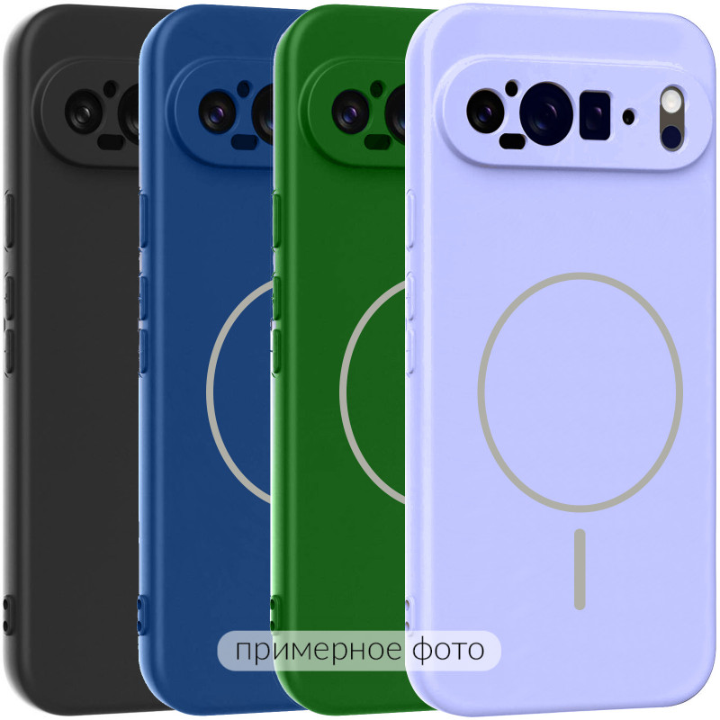 Чехол Silicone Cover Lakshmi Full Camera (AA) with Magnetic Fit для Google Pixel 10 Pro XL