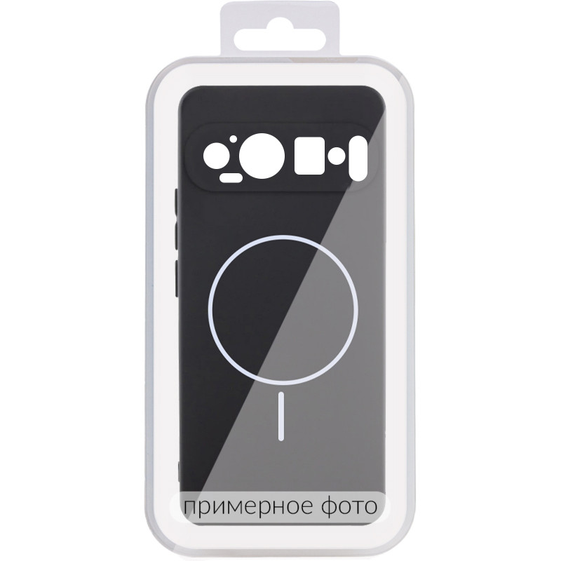Фото Чехол Silicone Cover Lakshmi Full Camera (AA) with Magnetic Fit для Google Pixel 10 Pro XL (Черный / Black) на vchehle.ua