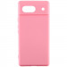 Чохол Silicone Cover Lakshmi Full Camera (AAA) на Google Pixel 7a (Рожевий / Light pink)