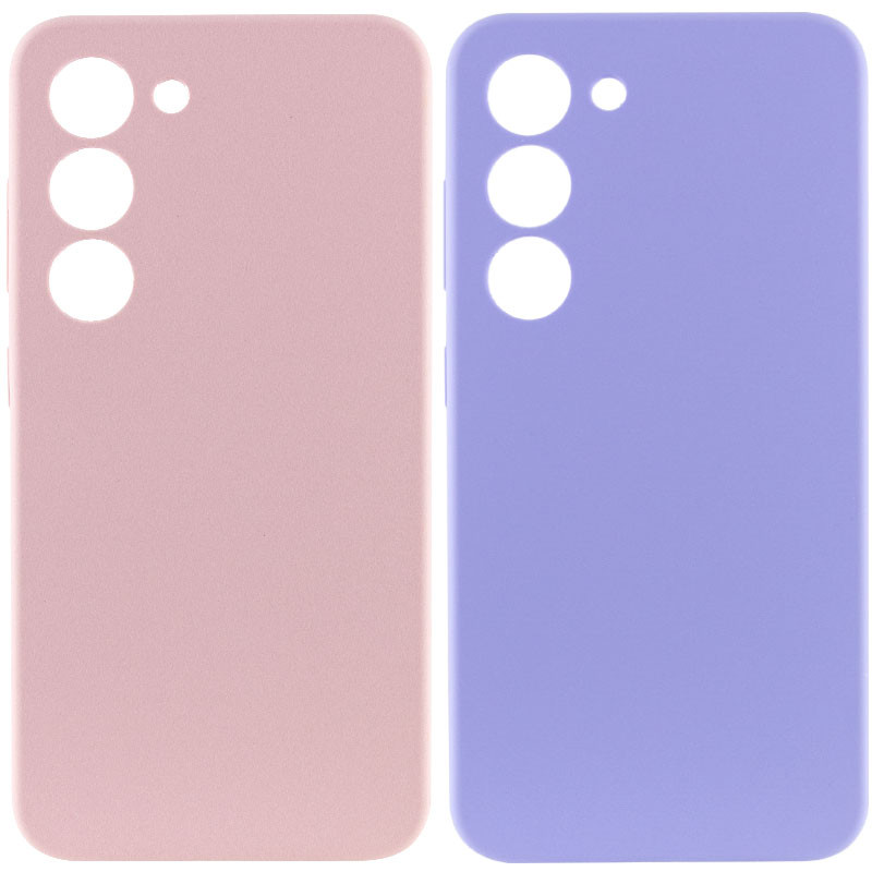 Чехол Silicone Cover Lakshmi Full Camera (AAA) для Samsung Galaxy S22
