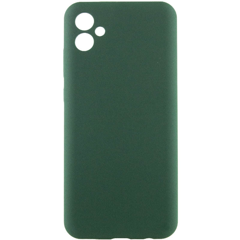 Чехол Silicone Cover Lakshmi Full Camera (AAA) для Samsung Galaxy A07 (Зеленый / Cyprus Green)