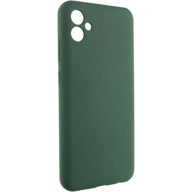 Фото Чехол Silicone Cover Lakshmi Full Camera (AAA) для Samsung Galaxy A07 (Зеленый / Cyprus Green) на vchehle.ua