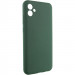 Фото Чехол Silicone Cover Lakshmi Full Camera (AAA) для Samsung Galaxy A07 (Зеленый / Cyprus Green) на vchehle.ua