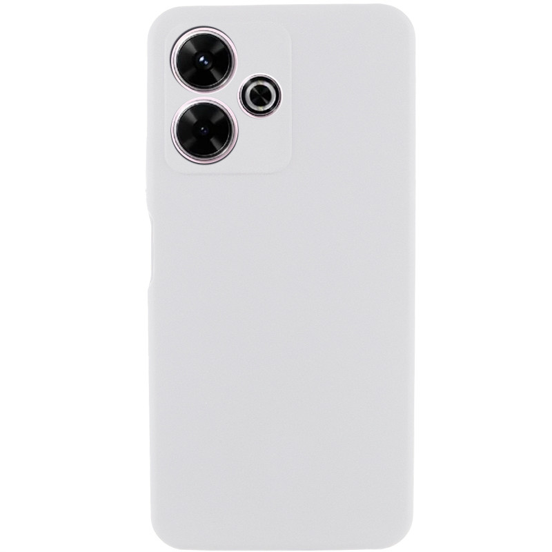 Чохол Silicone Cover Lakshmi Full Camera (AAA) на Xiaomi Redmi Note 14 5G (Білий / White)