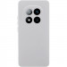 Чехол Silicone Cover Lakshmi Full Camera (AAA) для Xiaomi Redmi Note 14 Pro+ (Белый / White)