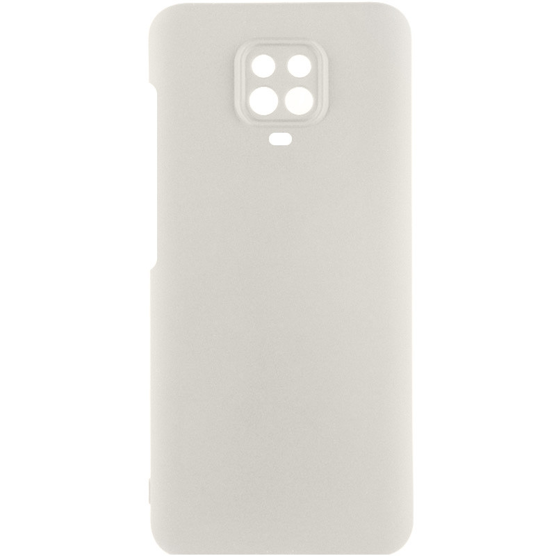 Чехол Silicone Cover Lakshmi Full Camera (AAA) для Xiaomi Redmi Note 9s / Note 9 Pro /Note 9 Pro Max (Белый / White)