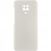 Чехол Silicone Cover Lakshmi Full Camera (AAA) для Xiaomi Redmi Note 9s / Note 9 Pro /Note 9 Pro Max (Белый / White)