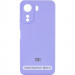 Чехол Silicone Cover Lakshmi Full Camera (AAA) with Logo для Xiaomi Redmi 15C (EU) (Сиреневый / Dasheen)