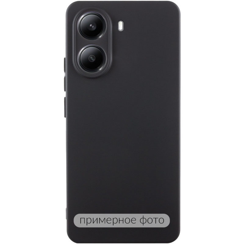 Чехол Silicone Cover Ummi Lakshmi Full Camera (AA) для Xiaomi Redmi Note 12 Pro+ 5G (Черный / Black)