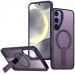 Чохол TPU Breeze with Magnetic Safe stand на Samsung Galaxy S26+ (Purple)