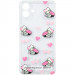 Чехол TPU Clear Joy для Samsung Galaxy A56 5G (Strawberry Cats)