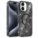 Чехол TPU Eclipse Sparkle Magnetic Fit для Apple iPhone 16 (6.1") (Black)