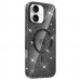 Фото Чехол TPU Eclipse Sparkle Magnetic Fit для Apple iPhone 16 (6.1") (Black) на vchehle.ua
