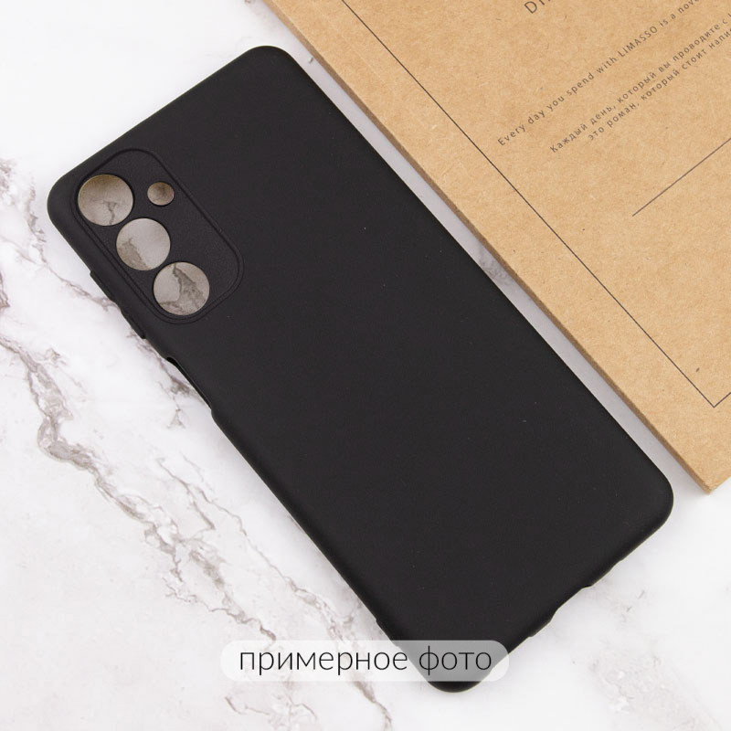 Чохол TPU GETMAN Liquid Silk Full Camera на Samsung Galaxy A05s (Чорний / Black) в магазині vchehle.ua