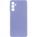 Чехол TPU GETMAN Liquid Silk Full Camera для Samsung Galaxy A25 5G (Сиреневый / Dasheen)