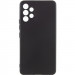 Чехол TPU GETMAN Liquid Silk Full Camera для Samsung Galaxy A32 4G (Черный / Black)