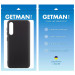 Чехол TPU GETMAN Liquid Silk для Samsung Galaxy A50 (A505F) / A50s / A30s (Черный / Black) в магазине vchehle.ua