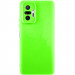 Чехол TPU GETMAN Liquid Silk Full Camera для Xiaomi Redmi Note 10 Pro / 10 Pro Max (Салатовый / Neon Green)