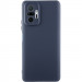 Чехол TPU GETMAN Liquid Silk Full Camera для Xiaomi Redmi Note 10 Pro / 10 Pro Max (Синий / Midnight Blue)