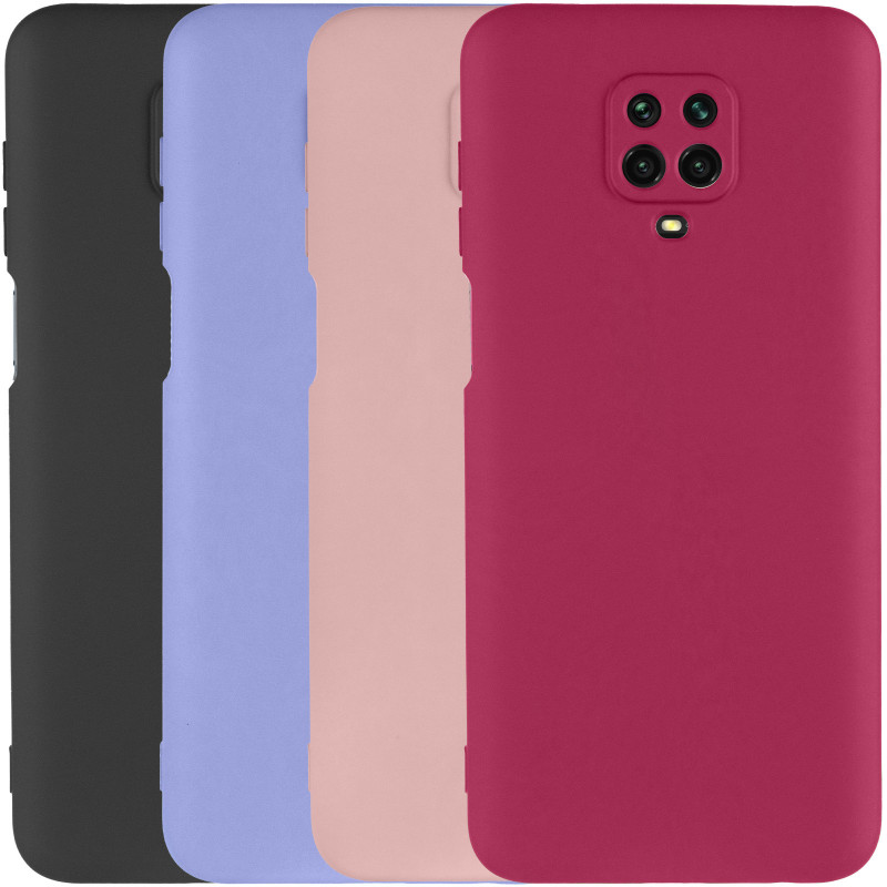 Чохол TPU GETMAN Liquid Silk Full Camera на Xiaomi Redmi Note 9s / Note 9 Pro / Note 9 Pro Max