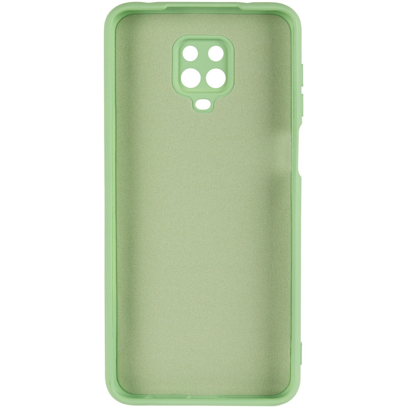 Фото Чохол TPU GETMAN Liquid Silk Full Camera на Xiaomi Redmi Note 9s / Note 9 Pro / Note 9 Pro Max (Зелений / Pistachio) в маназині vchehle.ua