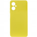 Чохол TPU GETMAN Liquid Silk Full Camera на Motorola Moto G14 (Жовтий / Flash)