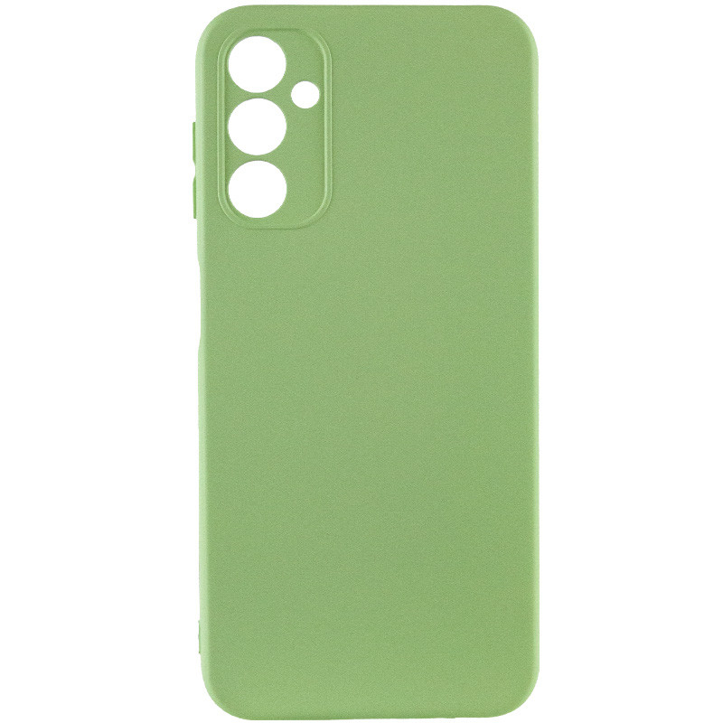Чехол TPU GETMAN Liquid Silk Full Camera для Samsung Galaxy A26 5G (Зеленый / Pistachio)
