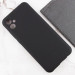 Чохол TPU GETMAN Liquid Silk Full Camera на Samsung Galaxy A04 (Чорний / Black) в магазині vchehle.ua