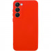 Чехол TPU GETMAN Liquid Silk Full Camera для Samsung Galaxy S23+ (Красный / Red)