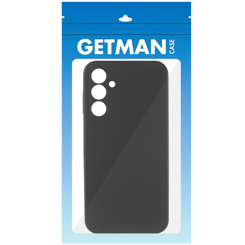 Чехол TPU GETMAN Liquid Silk Full Camera для Samsung Galaxy S25 / S24 (Черный / Black) в магазине vchehle.ua