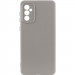 Чохол TPU GETMAN Liquid Silk Full Camera на Samsung Galaxy A36 5G (Сірий / Lavender)