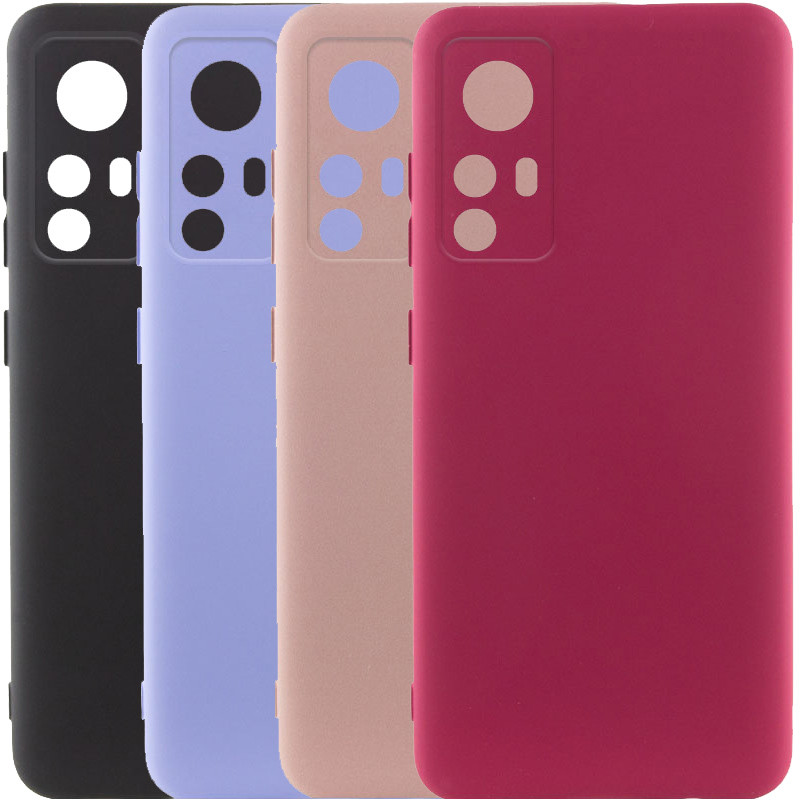 Чохол TPU GETMAN Liquid Silk Full Camera для Xiaomi 12T