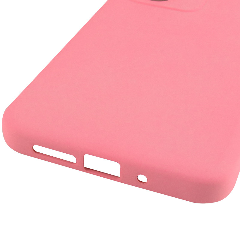Купить Чехол TPU GETMAN Liquid Silk Full Camera для Xiaomi Redmi 15 (Global) (Розовый / Pink) на vchehle.ua