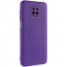 Чохол TPU GETMAN Liquid Silk Full Camera на Xiaomi Redmi Note 9s / Note 9 Pro / Note 9 Pro Max (Фіолетовий / Ultra Violet)