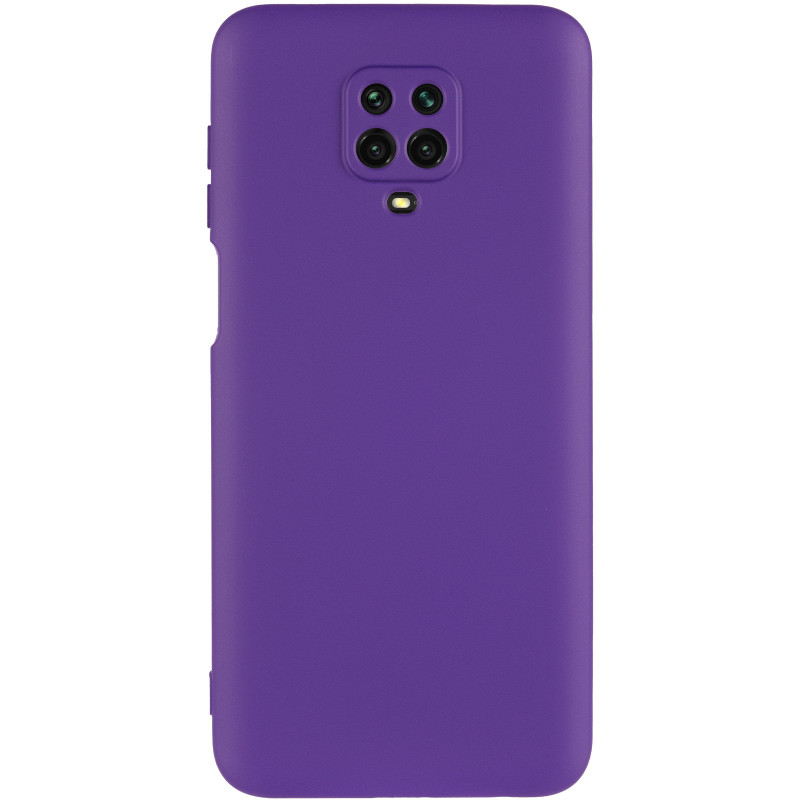 Фото Чохол TPU GETMAN Liquid Silk Full Camera на Xiaomi Redmi Note 9s / Note 9 Pro / Note 9 Pro Max (Фіолетовий / Ultra Violet) на vchehle.ua