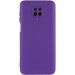 Фото Чохол TPU GETMAN Liquid Silk Full Camera на Xiaomi Redmi Note 9s / Note 9 Pro / Note 9 Pro Max (Фіолетовий / Ultra Violet) на vchehle.ua