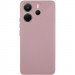 Чехол TPU GETMAN Liquid Silk Full Camera для Xiaomi Redmi Note 14 4G (Int. version) (Розовый / Pink Sand)