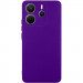 Чехол TPU GETMAN Liquid Silk Full Camera для Xiaomi Redmi Note 14 4G (Int. version) (Фиолетовый / Ultra Violet)