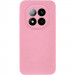 Чехол TPU GETMAN Liquid Silk Full Camera для Xiaomi Redmi Note 14 Pro 4G (Розовый / Pink)