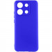 Чехол TPU GETMAN Liquid Silk Full Camera для Xiaomi Redmi Note 13 Pro 4G / Poco M6 Pro 4G / Note 14S (Синий / Iris)